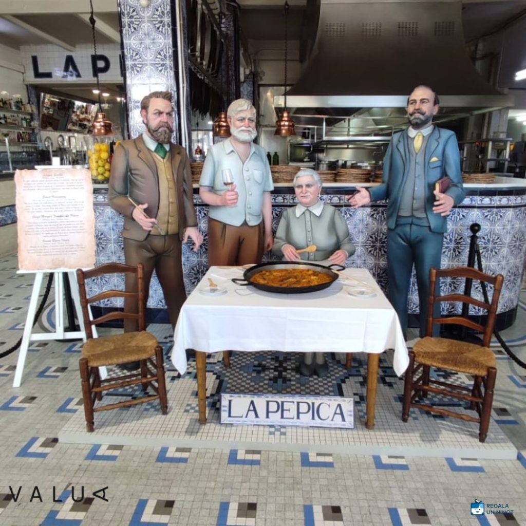 tematització del restaurant La Pepica-valua