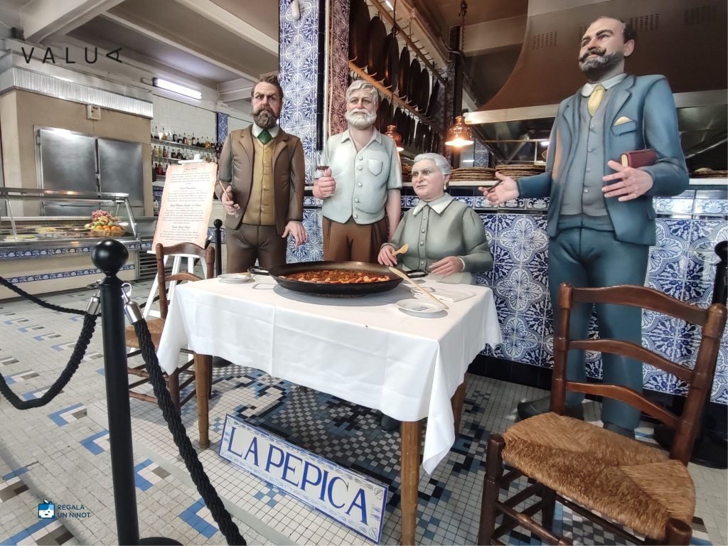 tematización del restaurante la pepica-valencia-valua