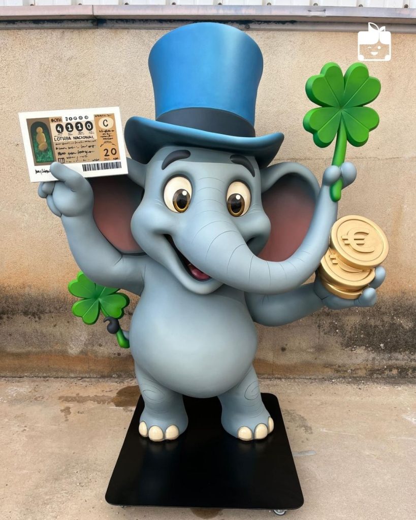 elefante de la suerte loteria