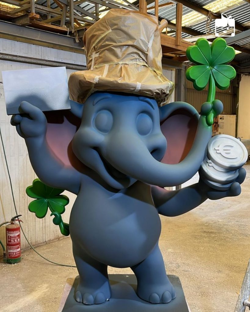 elefante de la suerte loteria
