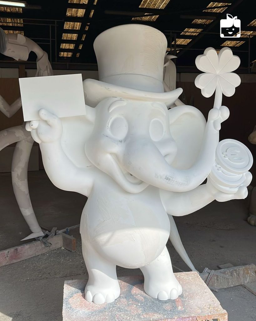 elefante de la suerte loteria